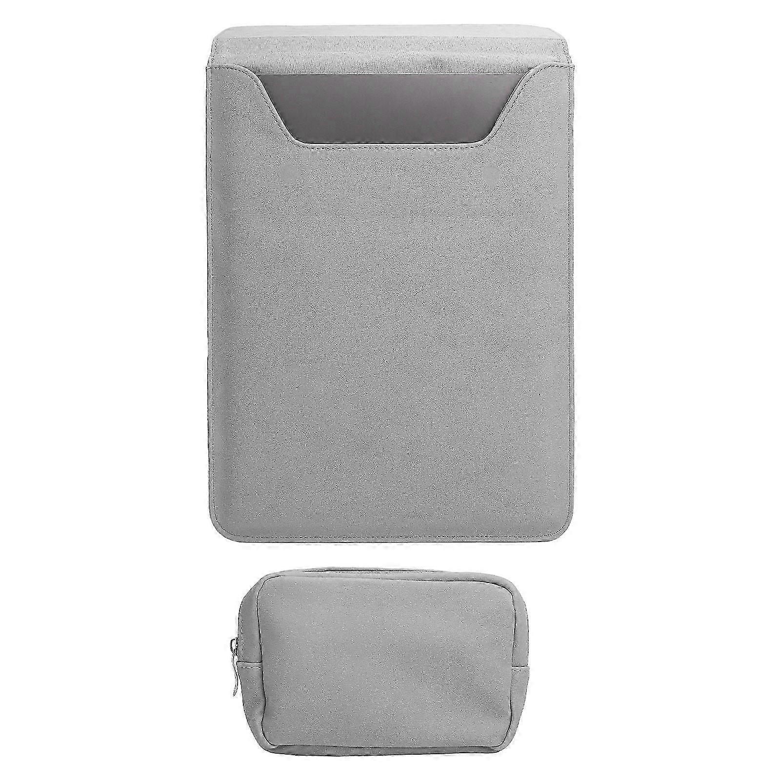 Capa protetora para laptop de 13,3 polegadas com compartimento para power bank para MacBook Air/Pro