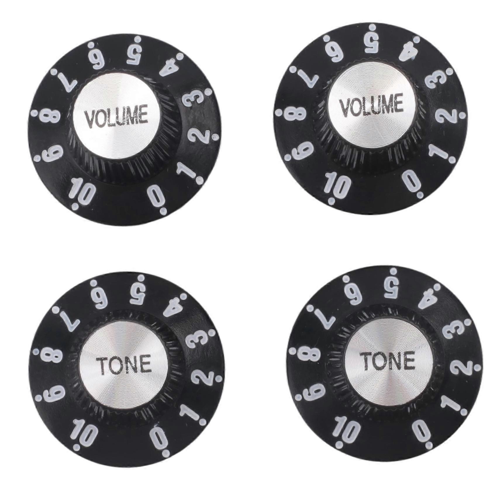 Witch Hat Knobs Top Hat Knobs Tone Volume Control Knobs for Electric Guitar Bass Amplifier Effect Pedal
