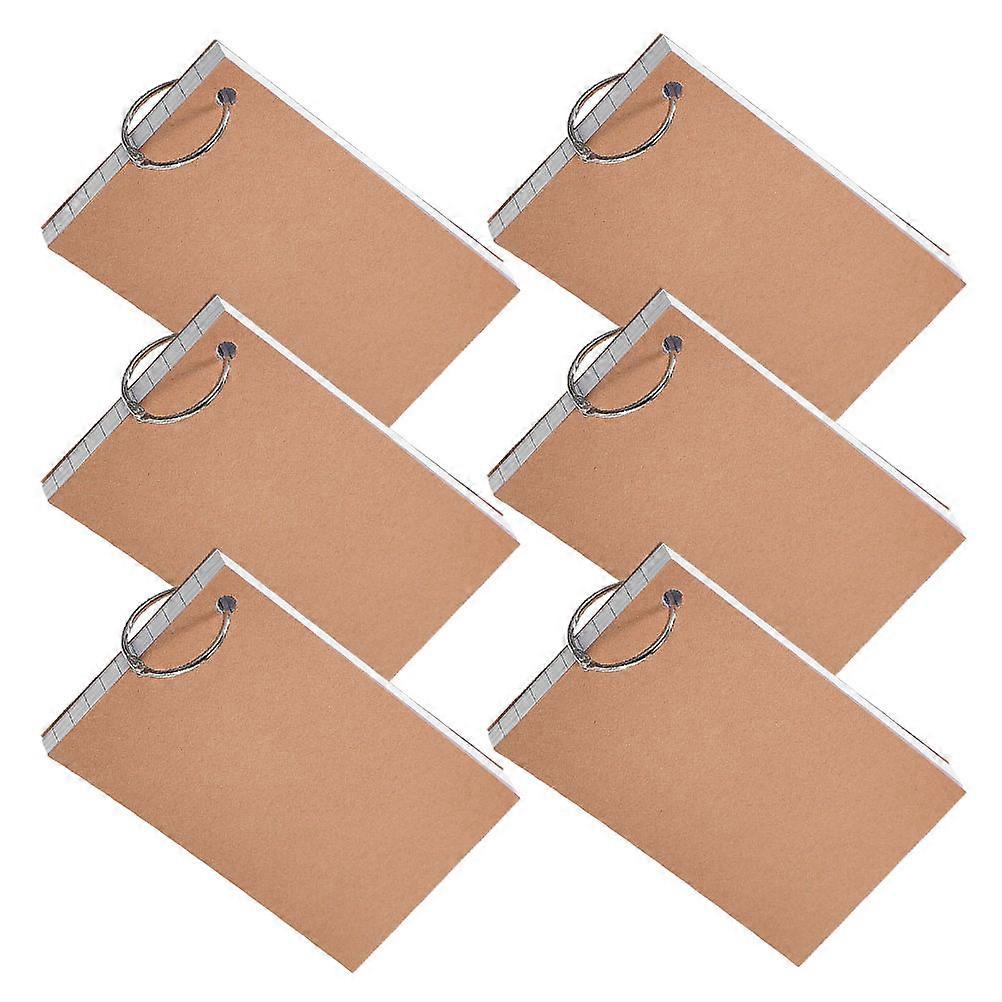 Index Cards Notebook Lined Notepads for Office Use 4Pcs