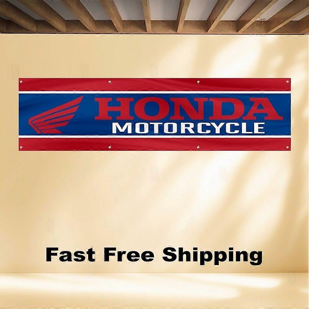 HONDA MOTORCYCLE BANNER FLAG BB 489