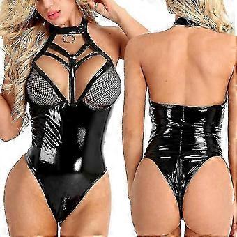 2026 Hot!! Seksowna bielizna damska ze skóry syntetycznej, seksowne body
