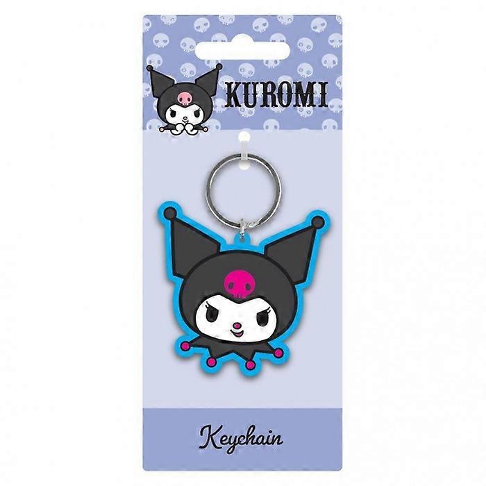 Kuromi Smile PVC Keyring