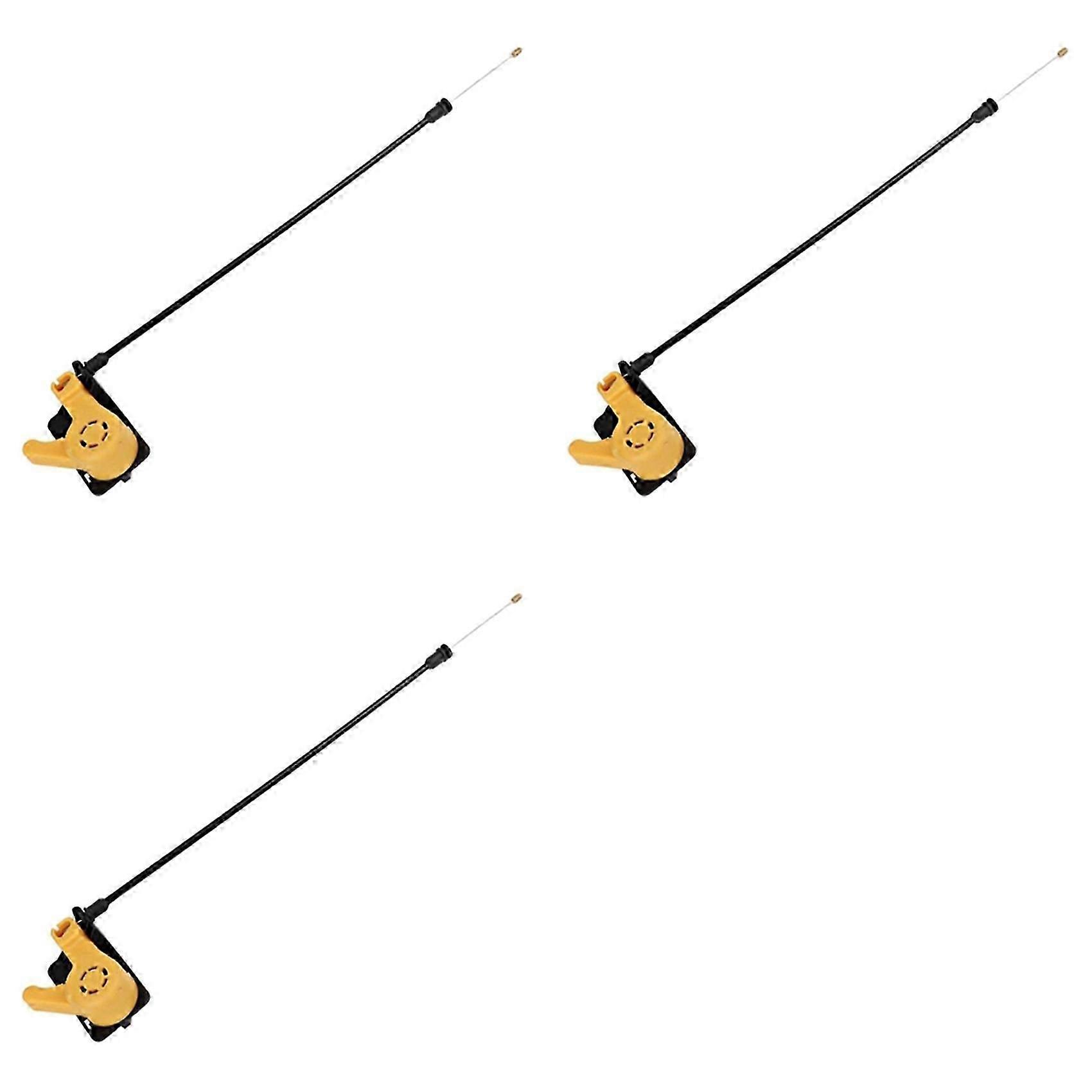 3X Hood Latch Release Pull Handle Cable Lever compatible with 2012-2018 compatible withd Focus CV6Z16A770A