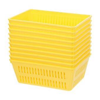 Coin Collection Basket Plastic Game Coins Holder for Storage 10Pcs Large Capacity