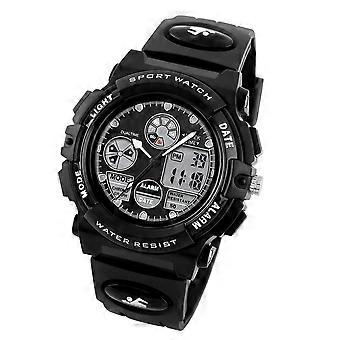 Wasserdichte Digitaluhr für Outdoor-Sportarten, multifunktionale elektronische Armbanduhr