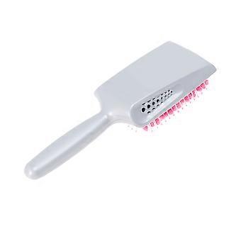 Saugfähige Haarbürste, Paddelbürste zur Reinigung mit Schwamm, Haartrockner, Rosa
