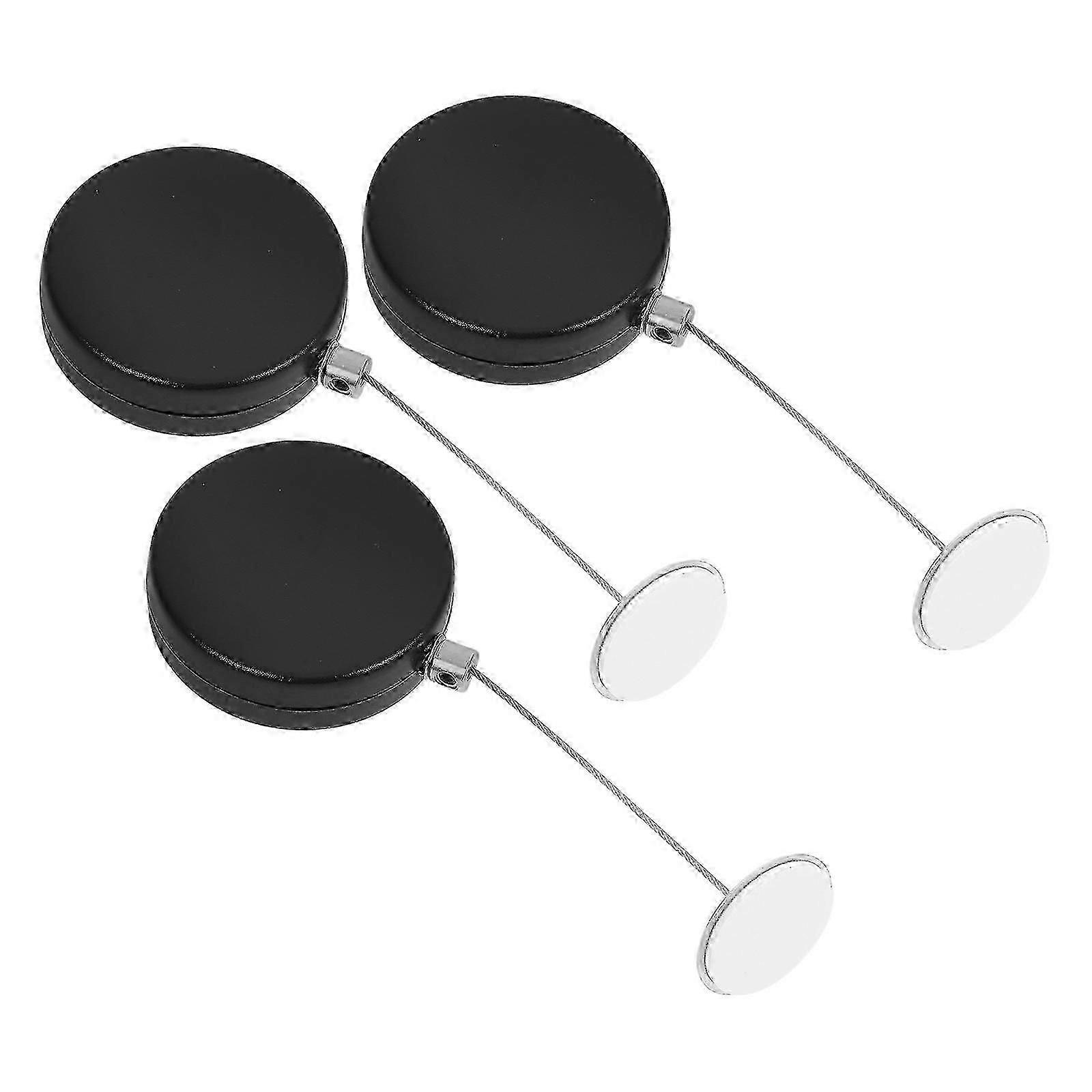 3Pcs Anti-Theft Retractable Cable Lock Steel Wire for Security Needs