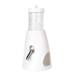 Hamster Hängande Vattenflaska Husdjur Auto Dispenser med bas för Dvärg Hamster Mus Råtta Igelkott (80ML)