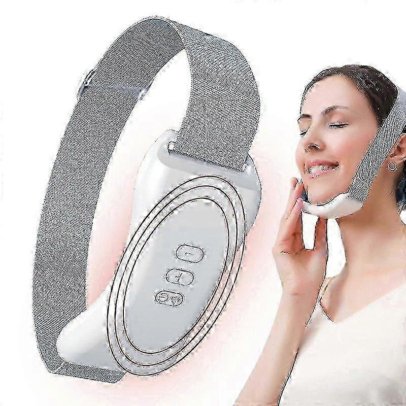 EMS Microcurrent Electric V Face Shaping & Double Chin Massager