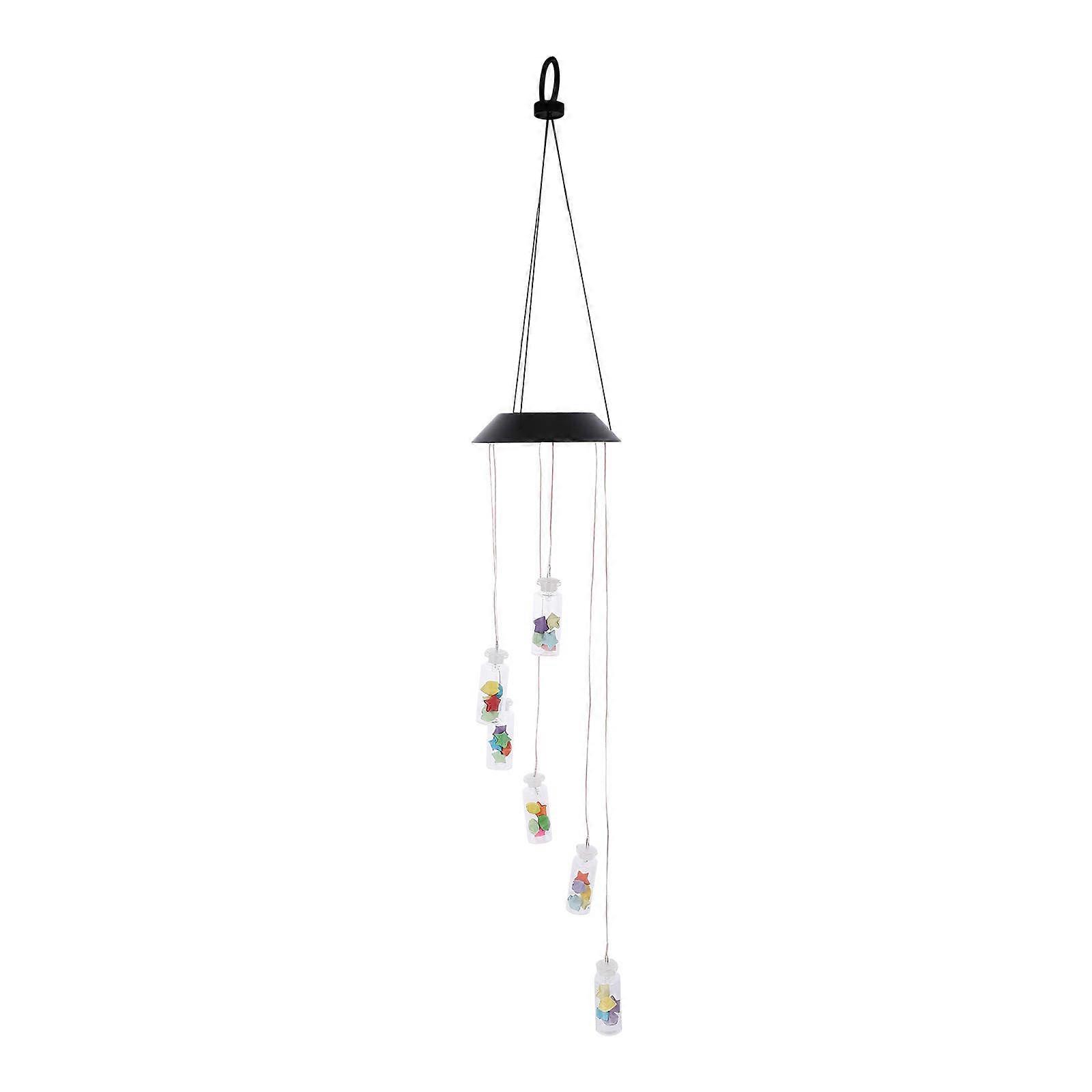 Solar Wind Chime Bottle Hanging Wind Chime