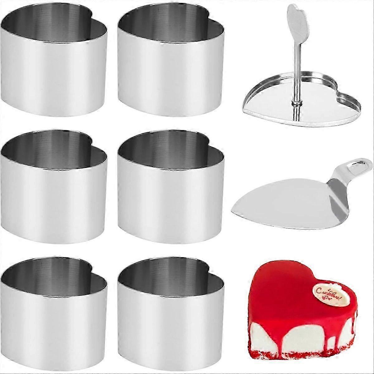 6 Pack Cake Ring Molds Set