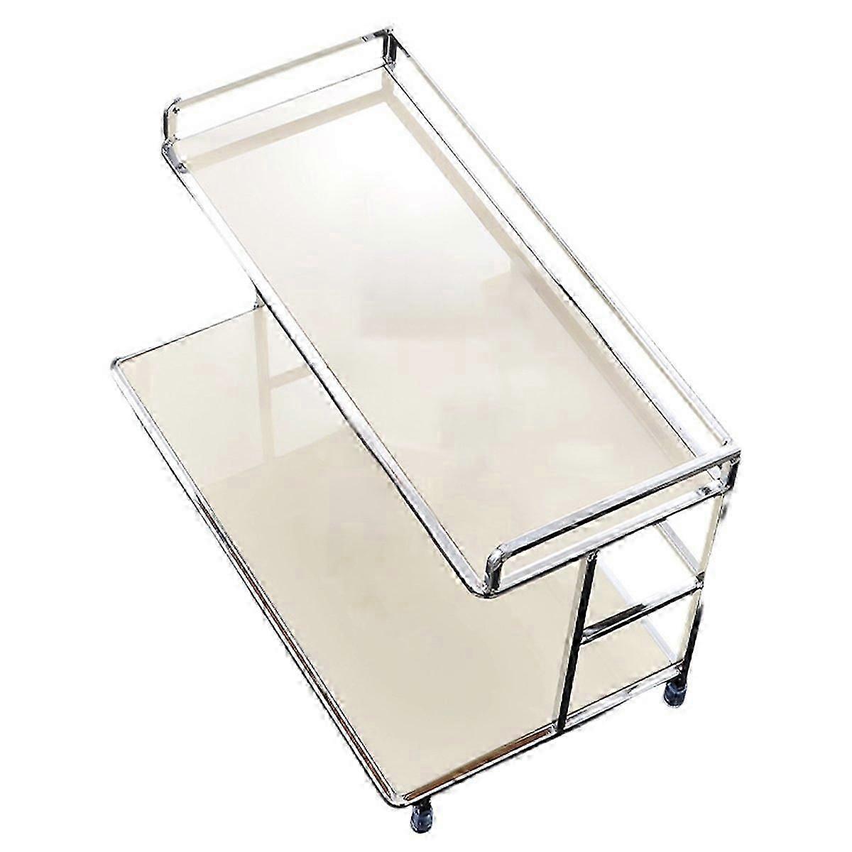 Metal shelfDouble-tier desk shelf