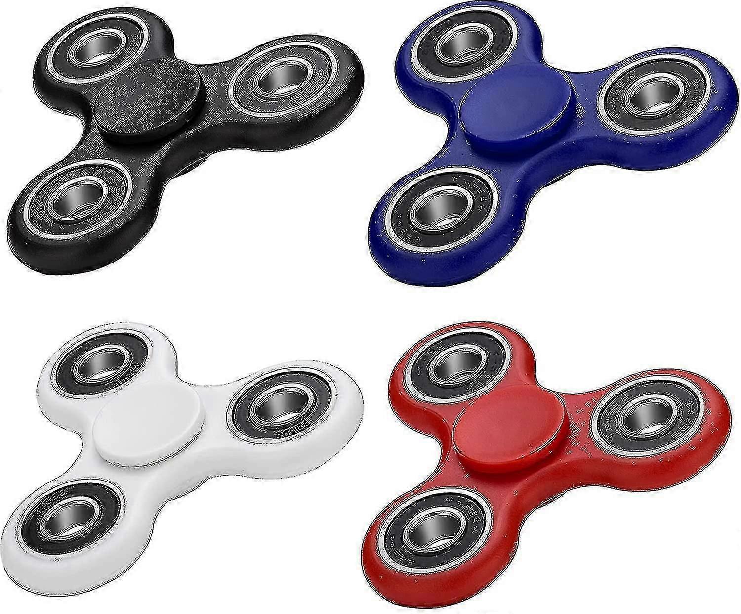 Fidget spinner sett med 4 Fidget spinner håndleker