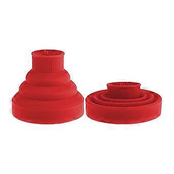Silicone New Hair Dryer Universal Travel Professional Salon Foldable Diffuser Au -xx