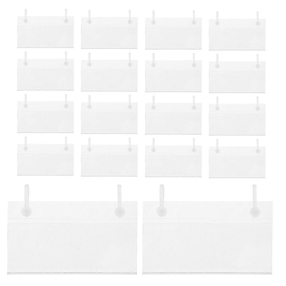 Plastic Label Holders for Market Display Holder Function 1Set