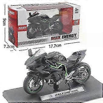 Kawasaki Ninja ZX-10R Genuine Alloy Motorcycle Model Static Die Casting Toy Office Decor Collection Model Gift Toys_cdb3