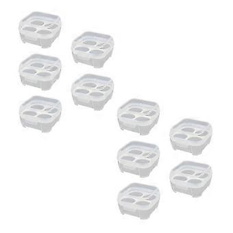 Outdoor Shockproof Egg Box Storage Box Portable Camping Shatterproof Egg Tray Household Plastic Protective Box