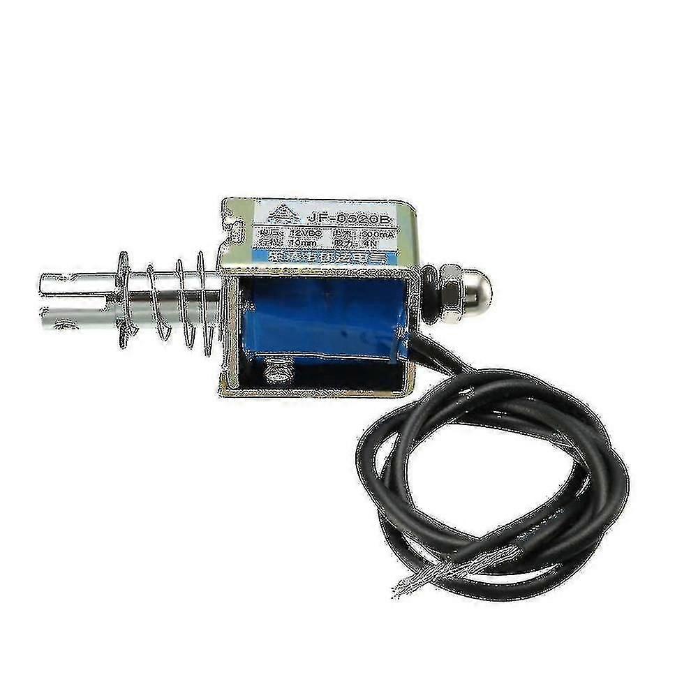 Locks Latches Stroke Open Frame Linear Push Type Electromagnet Solenoid