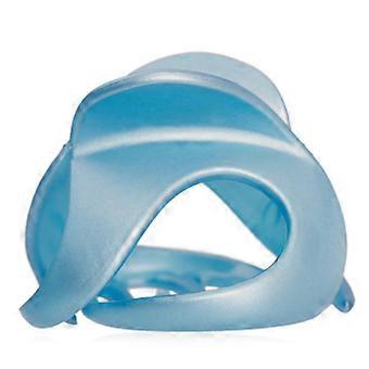 Irregular Shape Elastic Hair Claw PS Pure Color Non-Slip Big Hair Clip Hair Styling Accessories JiKaiX