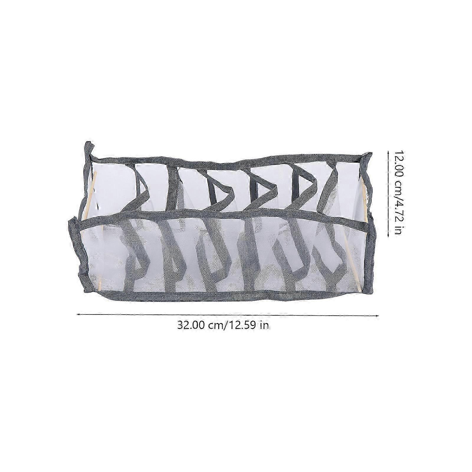 Stackable Underwear Box Nylon Material Storage Organizer for 3Pcs Use