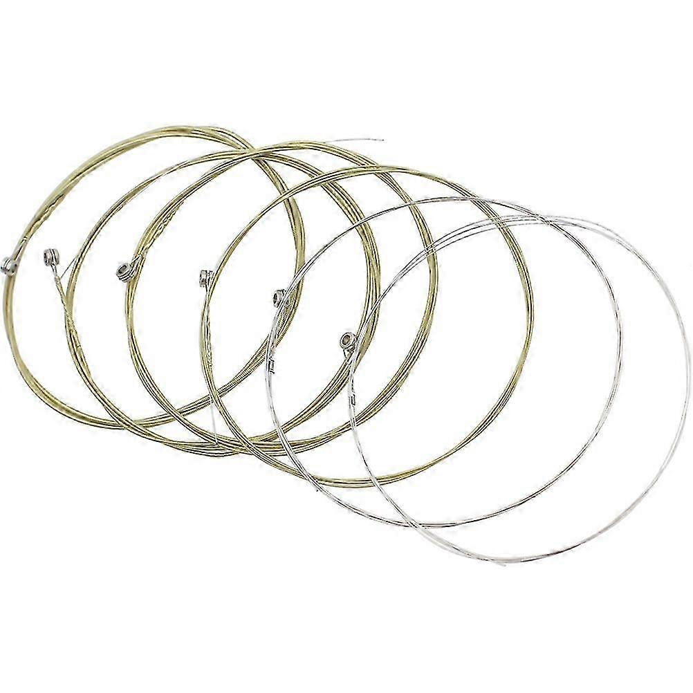 6pcs Acoustic Guitar Strings Musical Strings Stringed Instrument Strings Replacements