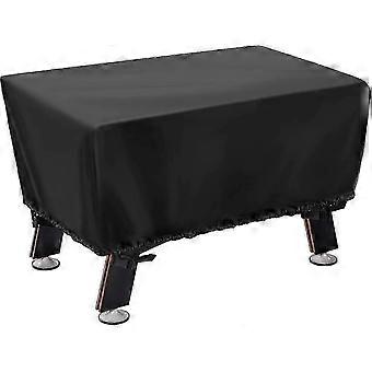 Funda de futbolín impermeable para adultos, protección exterior resistente al polvo y a los rayos UV, 160x115x50cm negro
