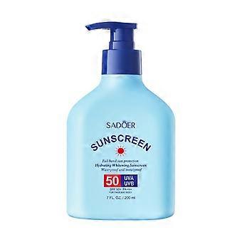 Moisturizing Whitening Sunscreen Lotion SPF50+ Protects Against UV Rays