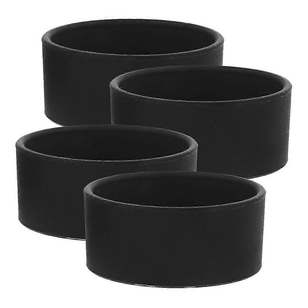4pcs Microscope Rubber Eyepieces Rubber Eye Shields Microscope Eye Guards Covers