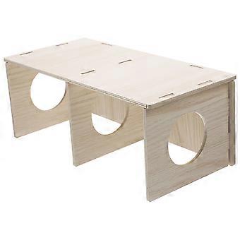 Træ Hamster Habitat Mus Habitat Marsvin Hytte Rat Træ House Hamster Legetøj