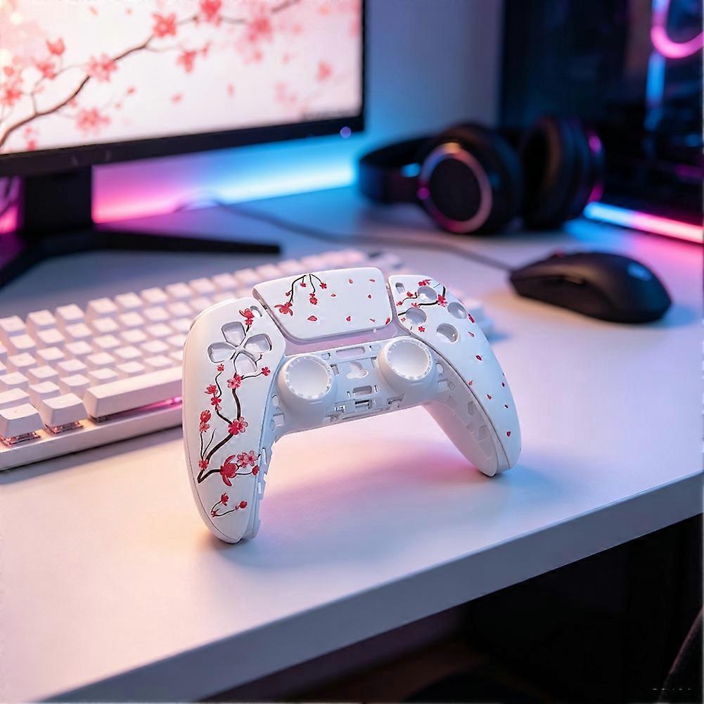 Replacement Shell for PS5 Game Controller Shell DIY Housing Faceplate BDM-010/020/030/040/050 Front Case