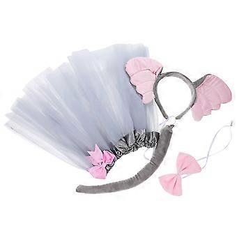 1 Set Kids Elephant Costume Set Halloween Dress up Costume Animal Fancy Costume Kit