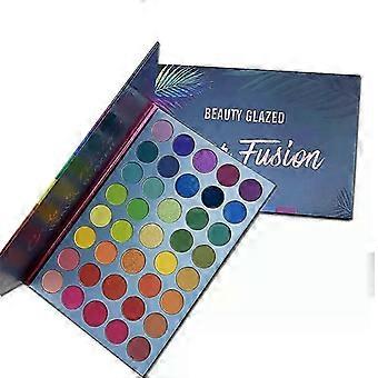 Beauty Glazed 39 Kleuren Oogschaduw Palet Metallic Diamond Smokey Matte Waterproof Highlight Neon Pigment Oogmake-up