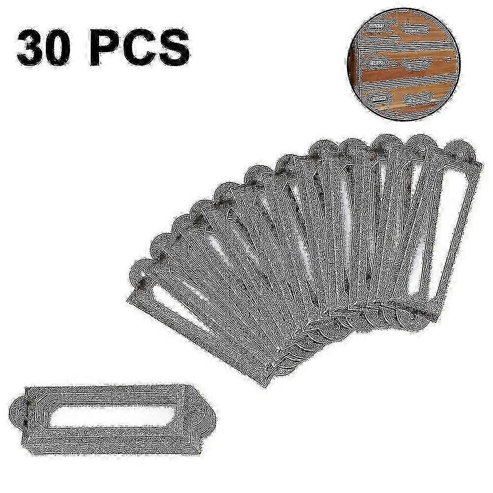 30 Pieces Card Holder Drawer Pull/label Frames Card/label Holder/tag