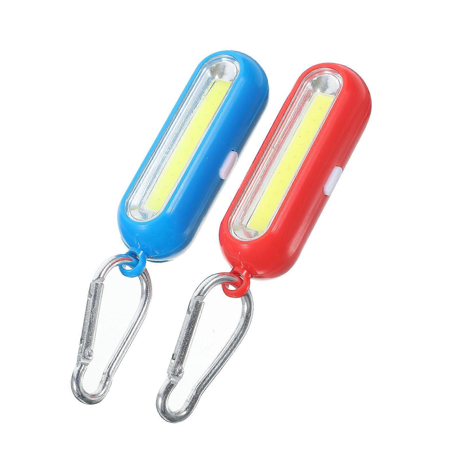 Keyring with Light LED Flashlight for Outdoor Emergency 6Pcs Pack