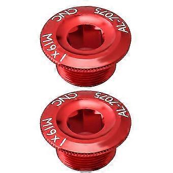 Draagbare crankschroef van aluminiumlegering, fietsaccessoire voor bevestiging (4 stuks)