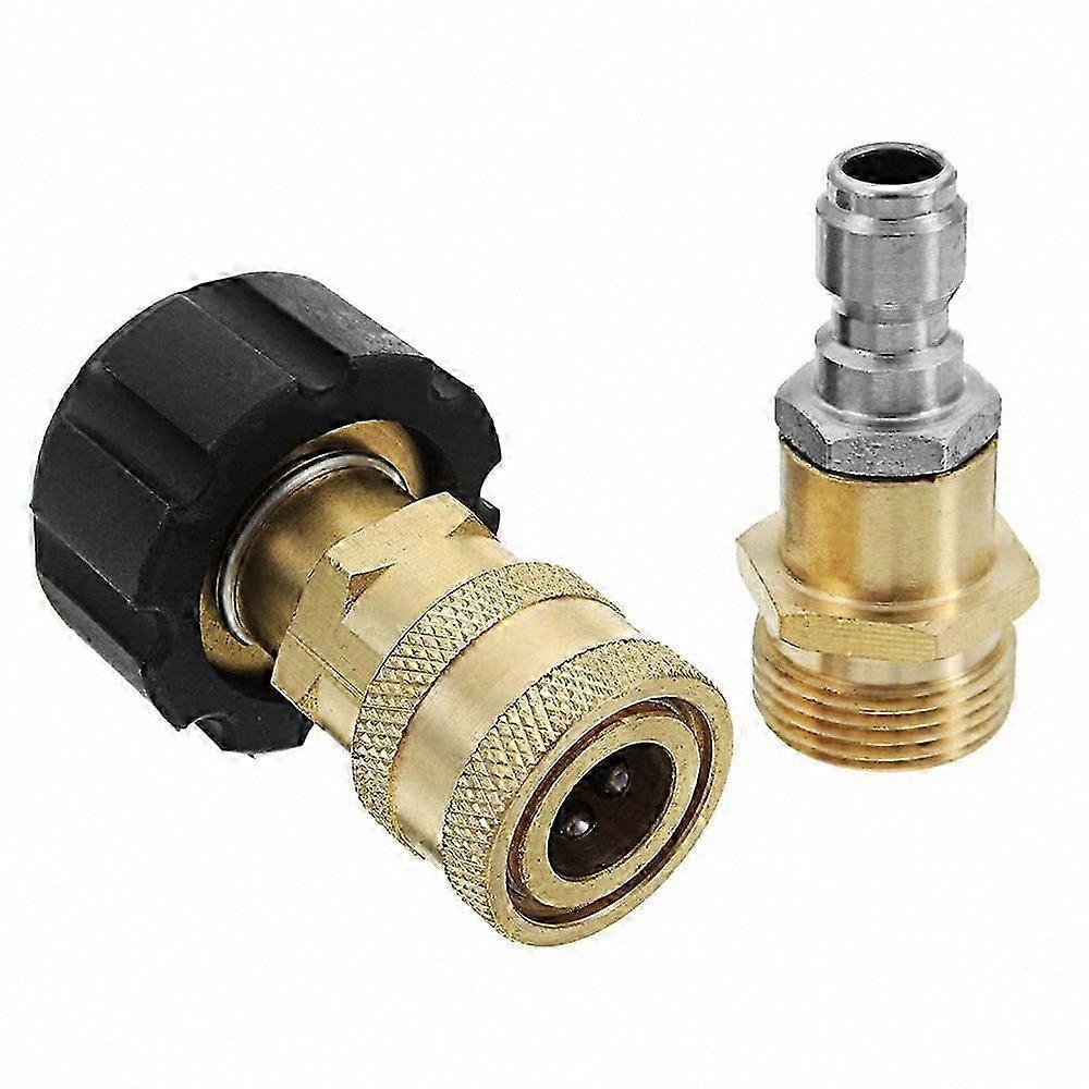 High-Pressure Washer Foam Nozzle with M22 Threaded Quick Connect Head for Efficient Cleaning