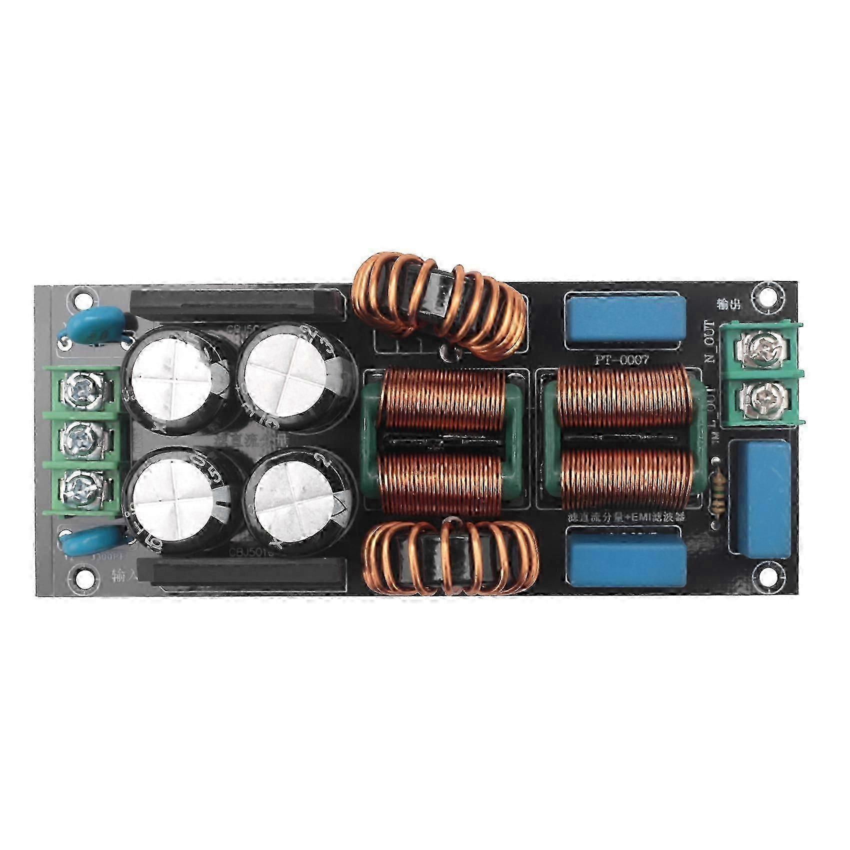 AC Filter Audio Power Amplifier EMC Electromagnetic Interference Purify Power DC Differential Mode Common, 20A