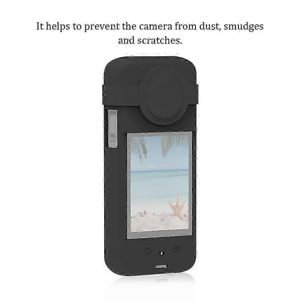 Flexible Scratch-Proof Silicone Lens Cover
