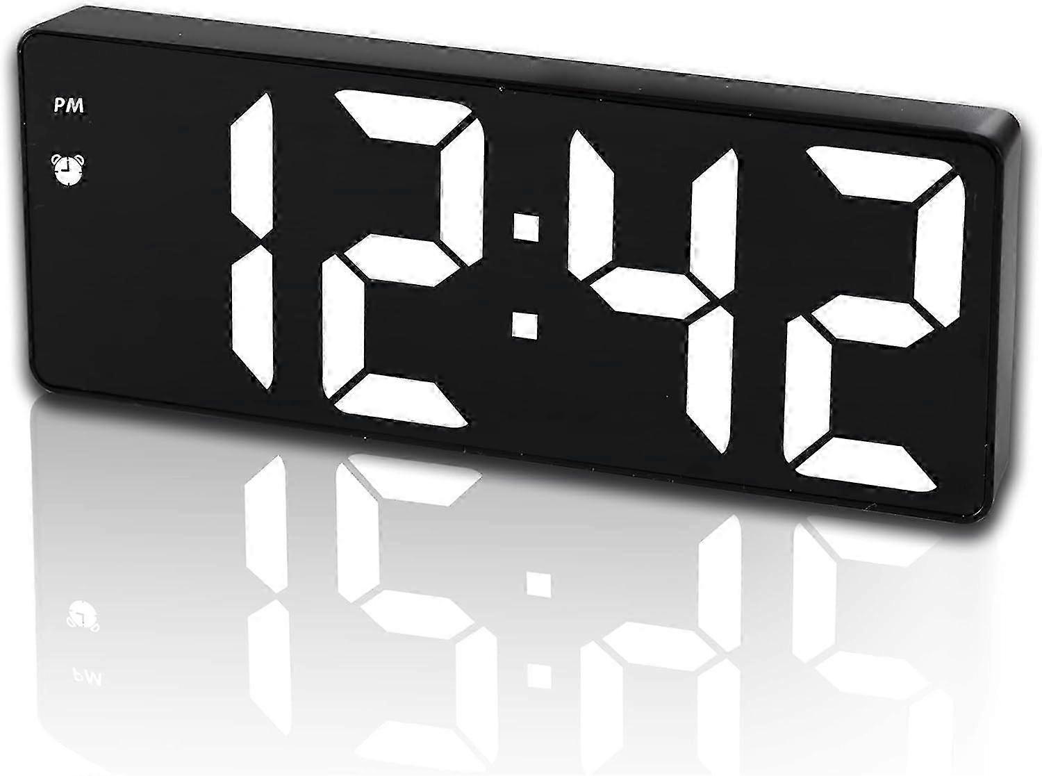 LED Alarm Clock With Temp Display