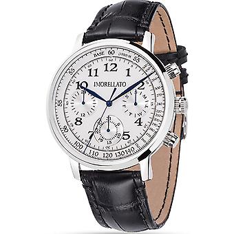 Morellato sorrento Quarz Analog Man Uhr mit Kuhfell Armband R0151128005