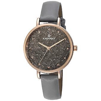 Radiante novo romance relógio para mulheres analógico Quartz com cowskin pulseira RA431604