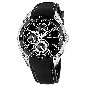 Festina f16394/2 Quartz Analog Woman Watch with Rubber Bracelet F16394/2