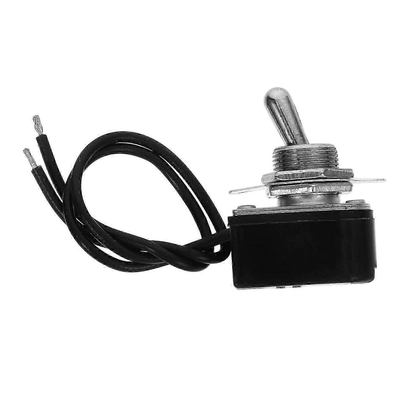 Car Toggle Switch Replacement Auto Toggle Switch 2-Pin 5Pcs Set