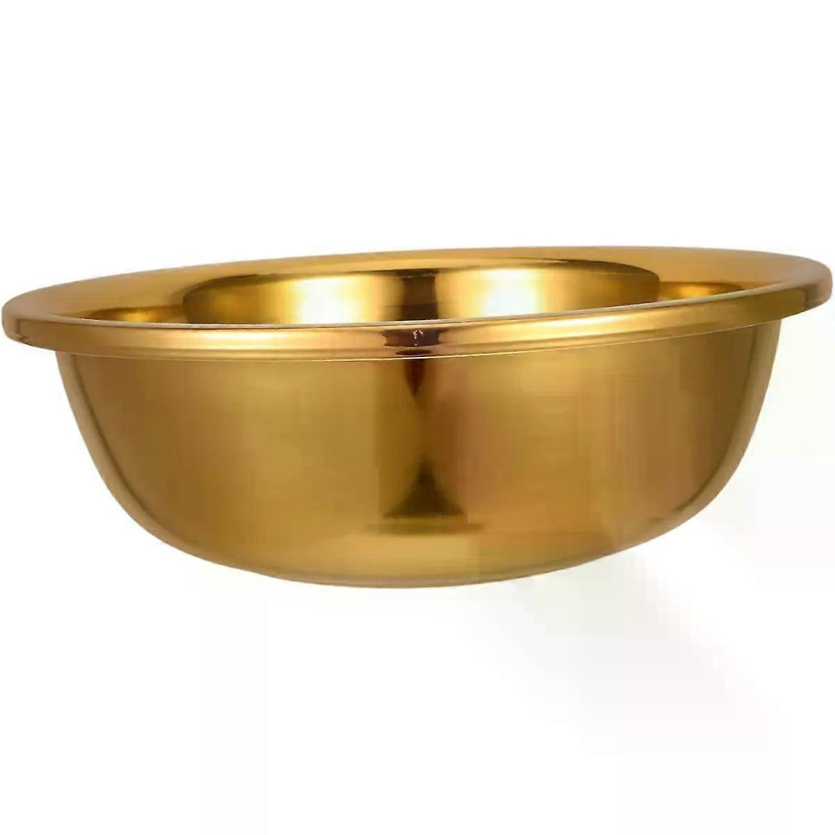 Steel Basin with Flat Bottom Thickened for Kitchen Use