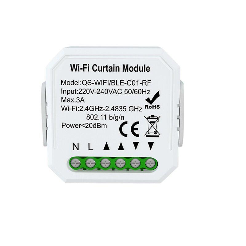 Wifi Curtain On-off Device Rf Radio Frequency Voice Control Timing Function Intelligent Switch Module