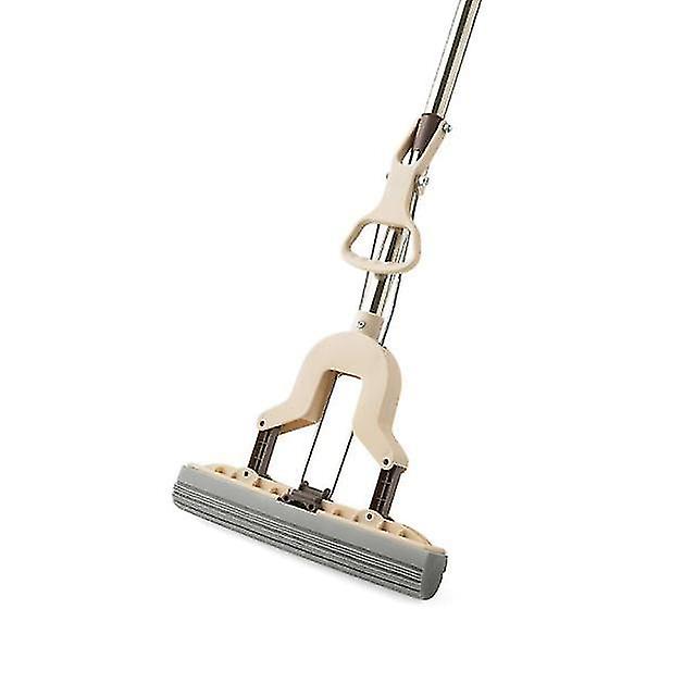 Mop, Sponge, Absorbent Mop, Sponge Mop, Lazy, Squeeze Water, Fold In Half, Absorbent Mop