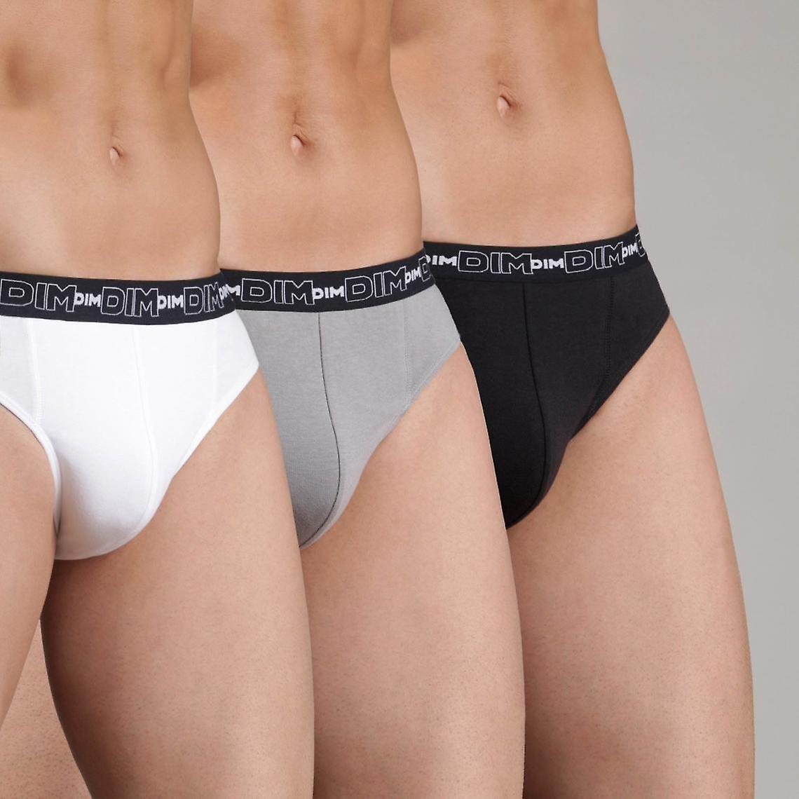 Pack de 3 calzoncillos Dim Pack Hombre - Gris