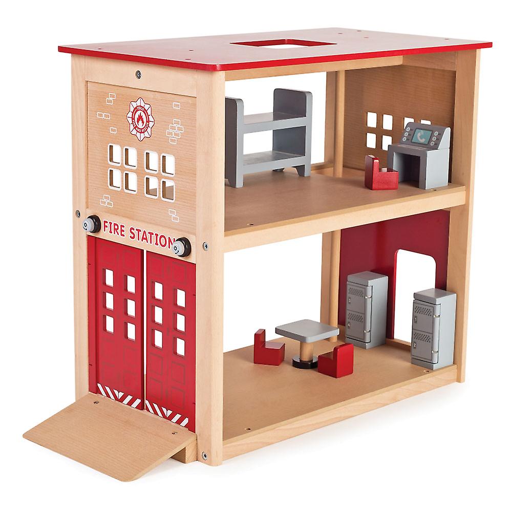 Caserne de pompiers en bois Tidlo