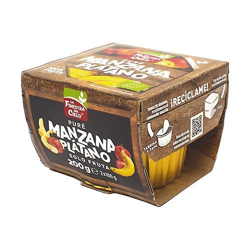 Apple and Banana Puree 200 g (Fruits - Banana - Apple)