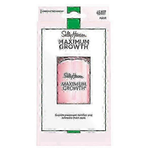 Sally Hansen Treatment Maximum Growth,透明,指甲强化指甲油,0.45 盎司